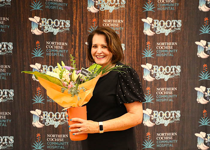 Kathy Cook at 2025 Boots and bling final