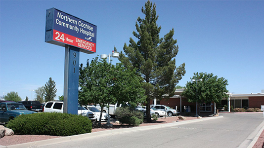 Northen Cochise Community Hospital entrance