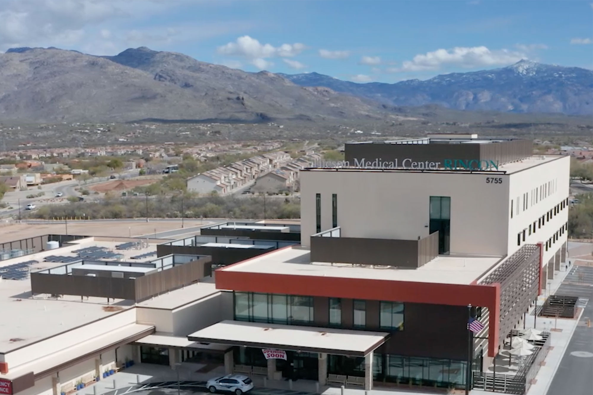 Aerial view of Rincon Campus